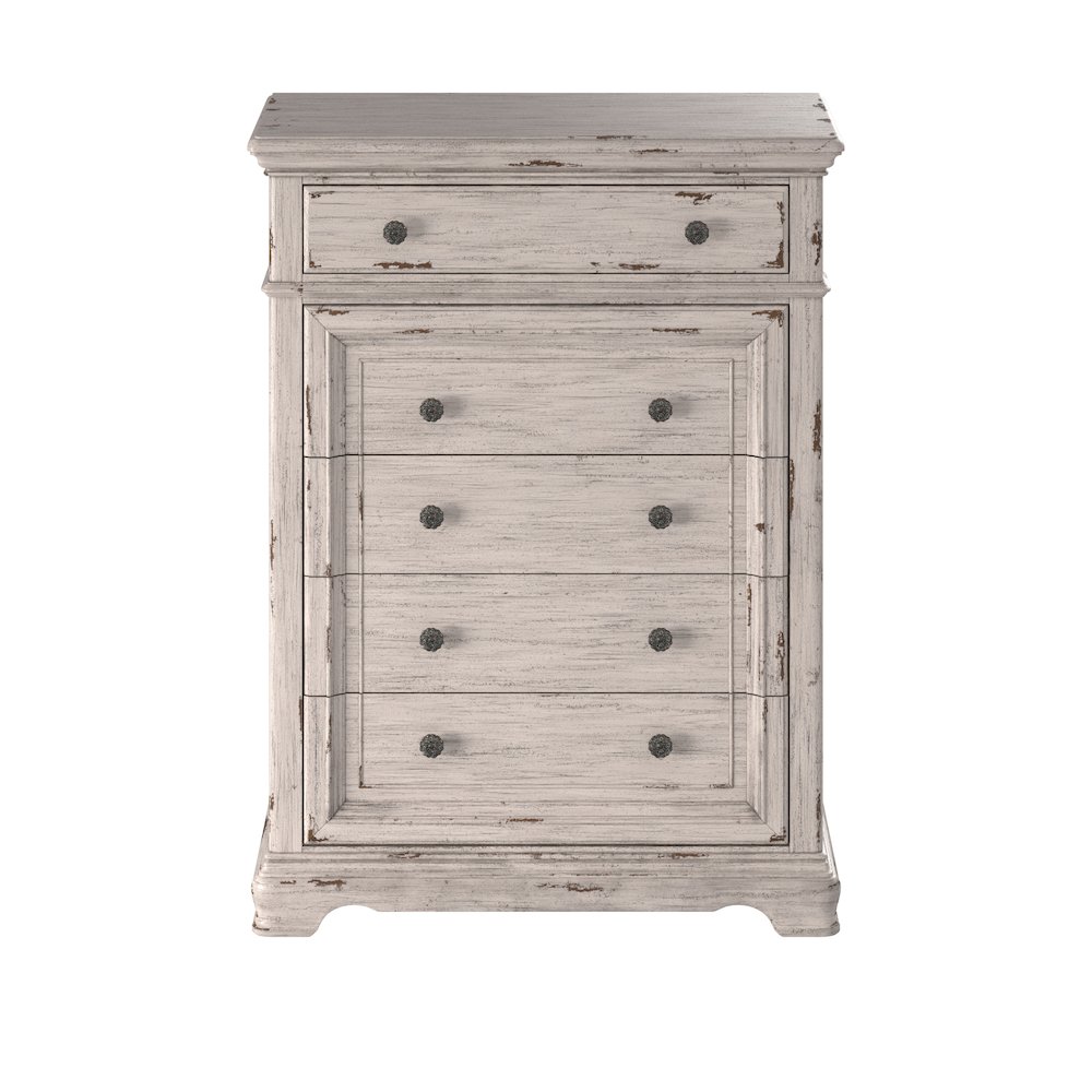 Providence 5-Drawer Chest – Antique White