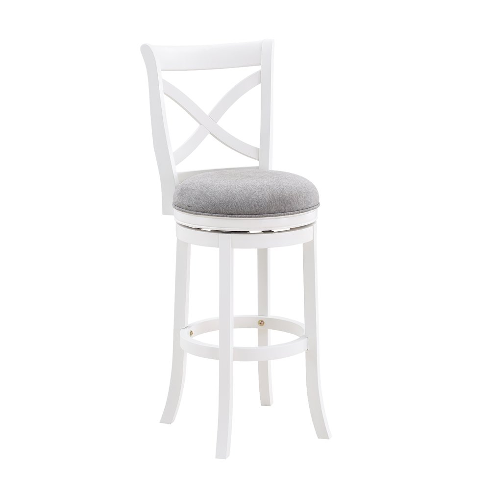 Belmont 30″ Stool – White