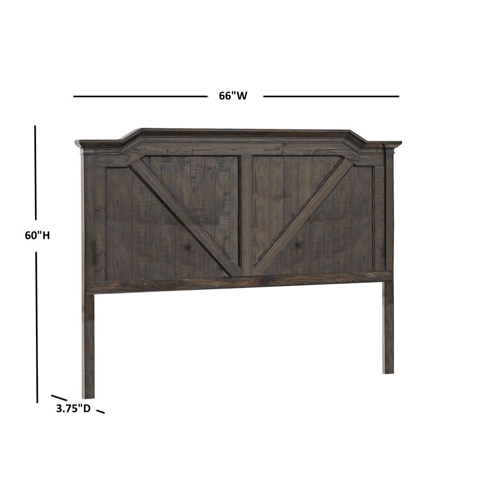 Farmwood 5/0 Panel Headboard – Whiskey Barrell