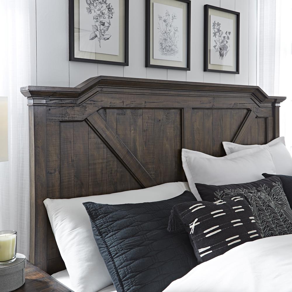 Farmwood 6/6 Panel Headboard – Whiskey Barrell