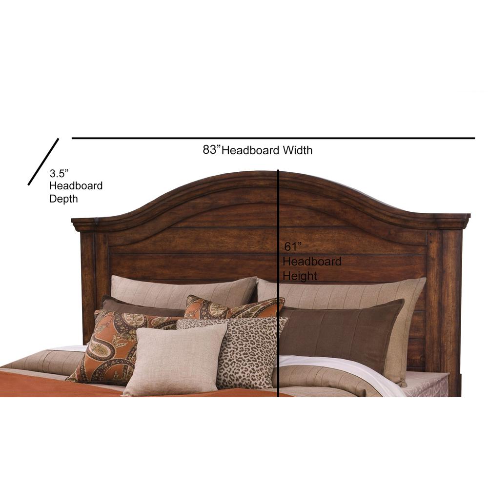 Stonebrook 6/6 Panel Headboard – Tobacco
