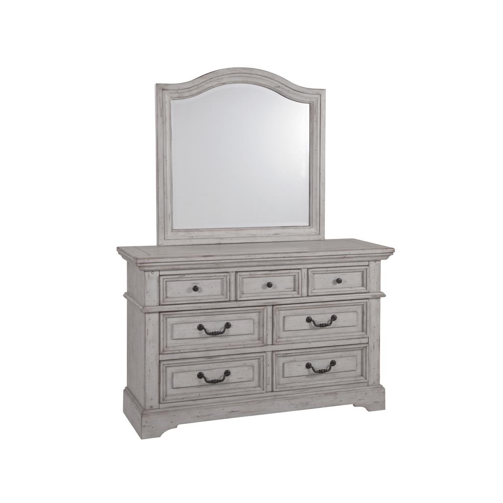 Stonebrook Double Dresser – Light Distressed Antique Gray
