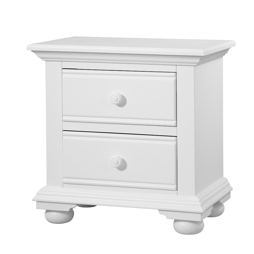 Cottage Traditions 2-Drawer Nightstand – White Cottage