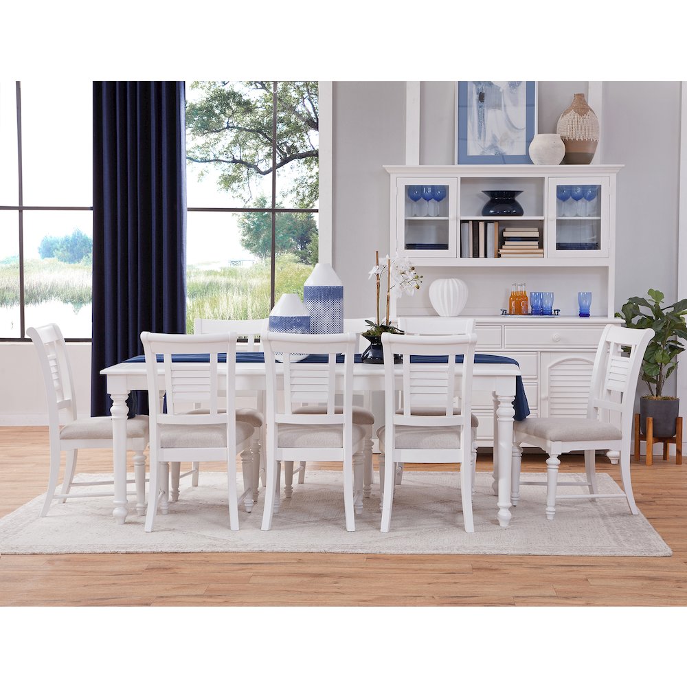 Cottage Traditions Rectangle Dining Table – White Cottage