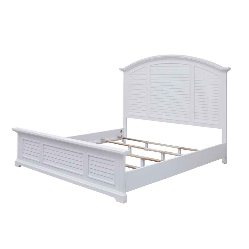 Heritage Coast Bed – Queen – Coastal White