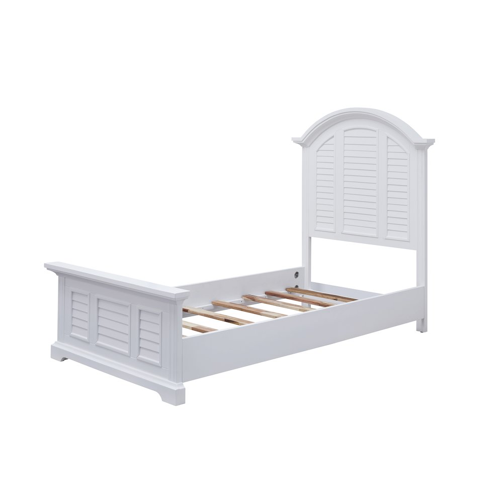 Heritage Coast Bed – Twin – Coastal White