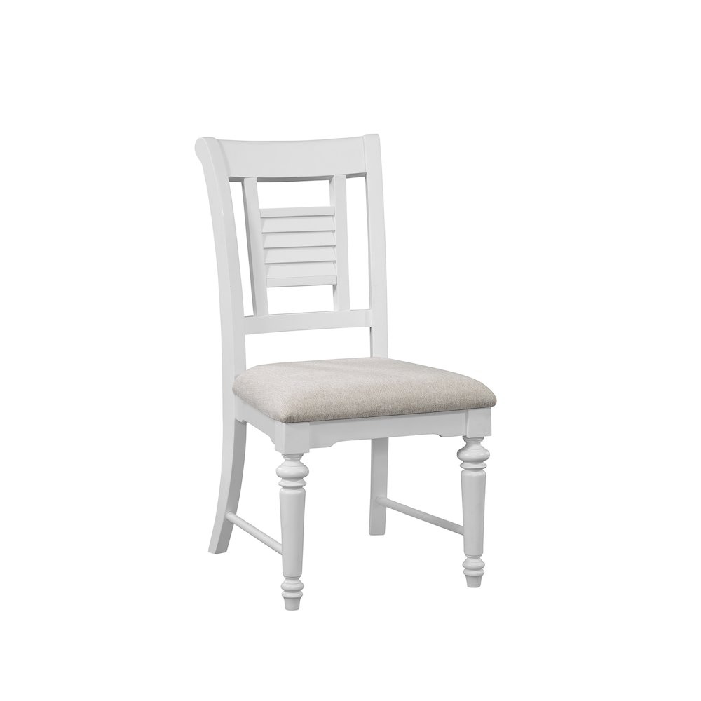 Cottage Traditions Dining Side Chair – Set of 2 – White Cottage
