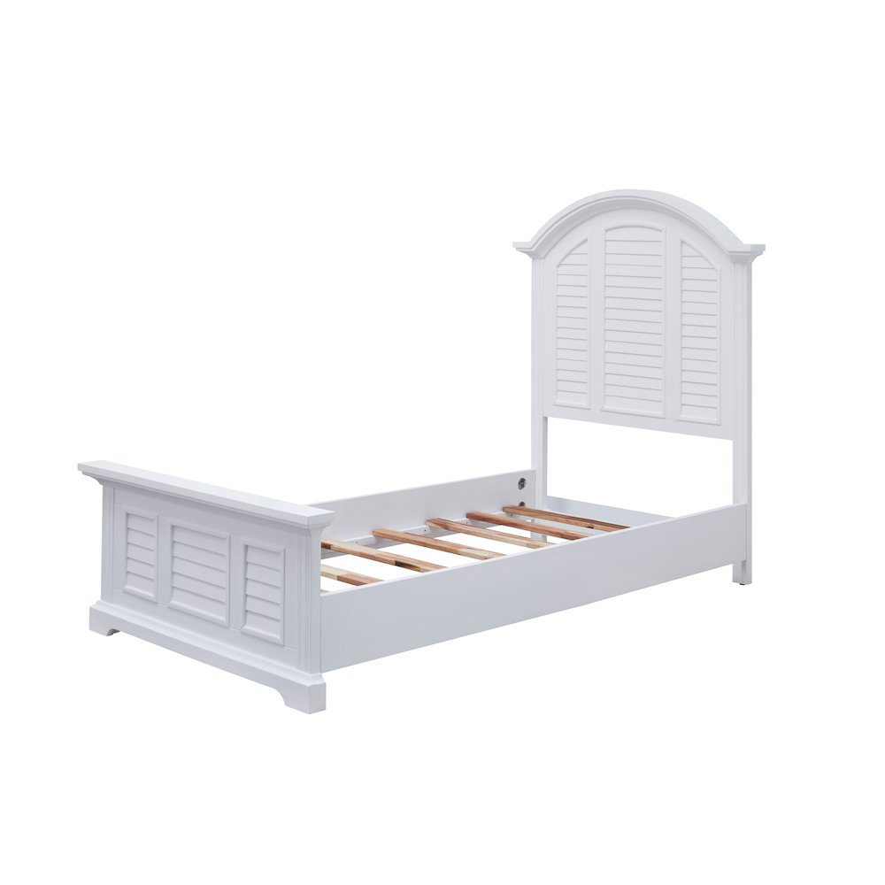 Heritage Coast Bed – Full/Double – Coastal White