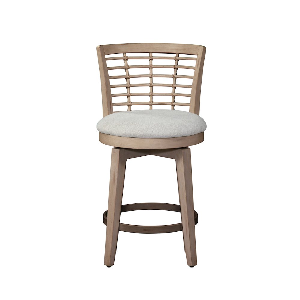 Beach Comber Counter Height Swivel Stool – Brown