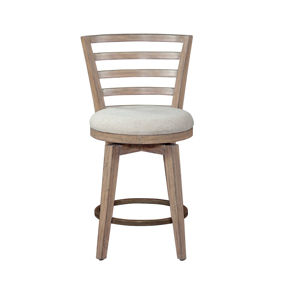 Meadowbrook Counter Height Swivel Stool – Brown