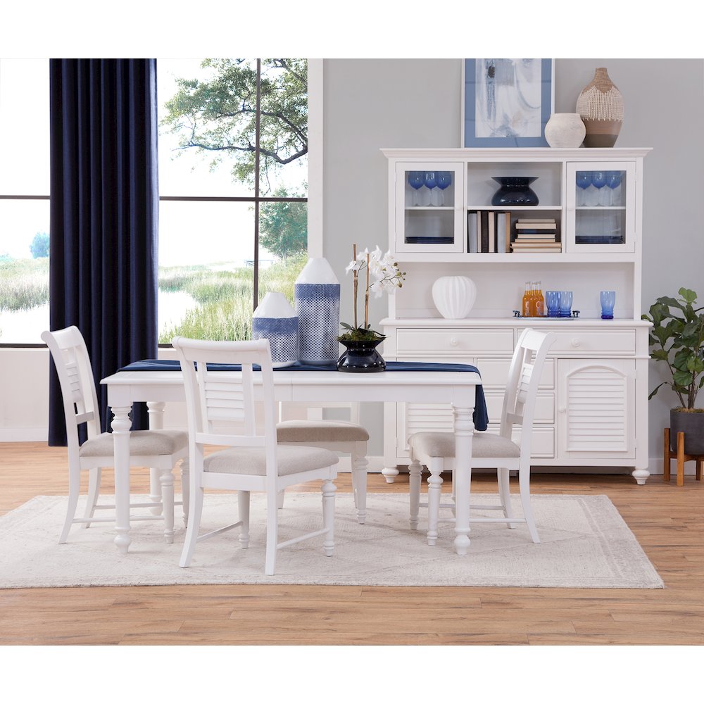 Cottage Traditions Rectangle Dining Table – White Cottage