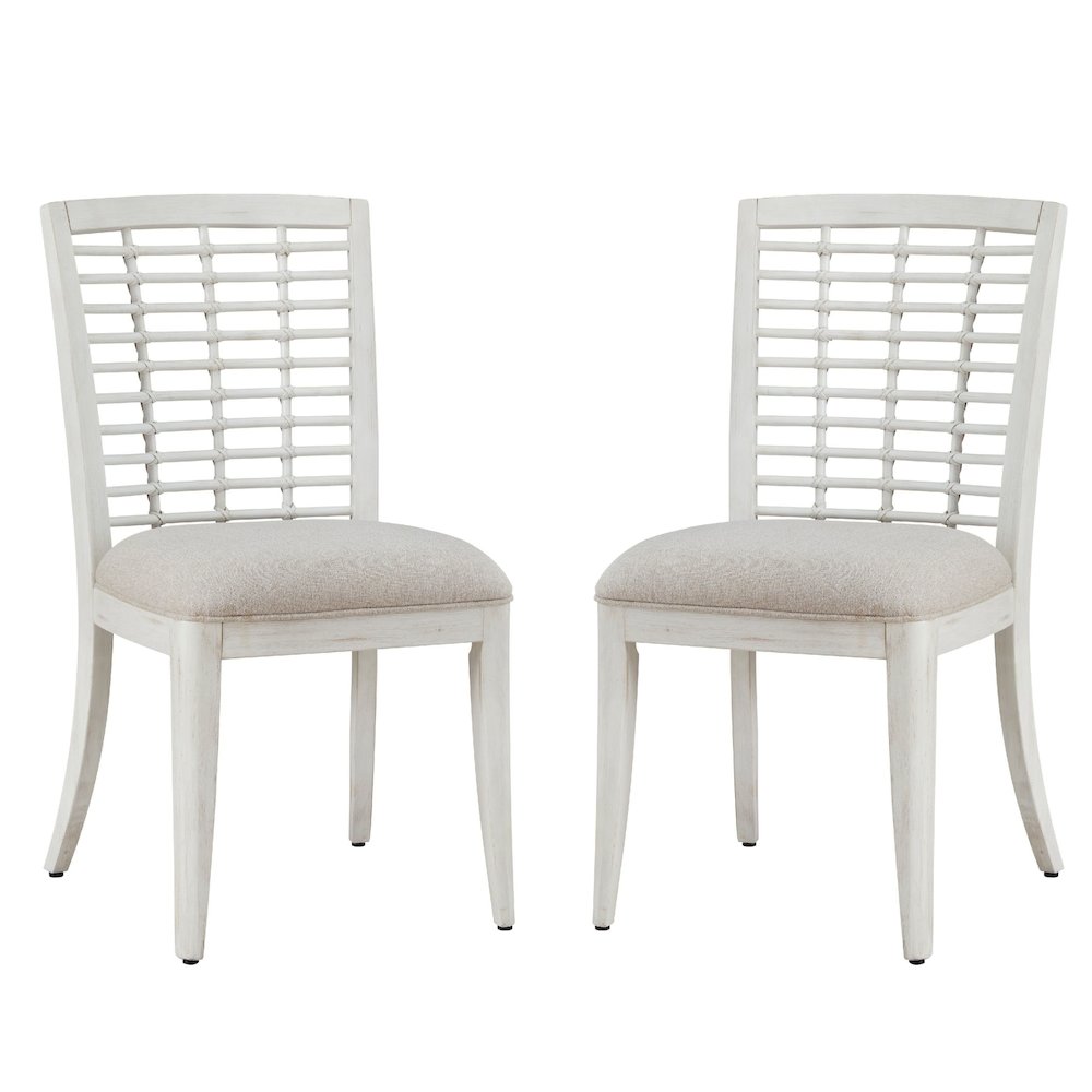 Beach Comber Side Chair – Set of 2 – White