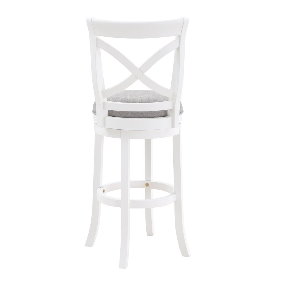 Belmont 30″ Stool – White