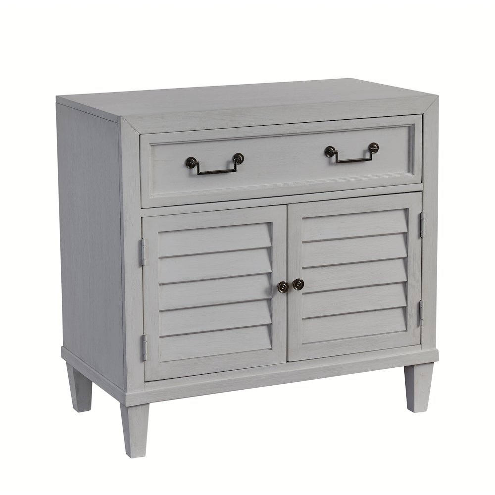 Dunescape 2 Door Nightstand – White
