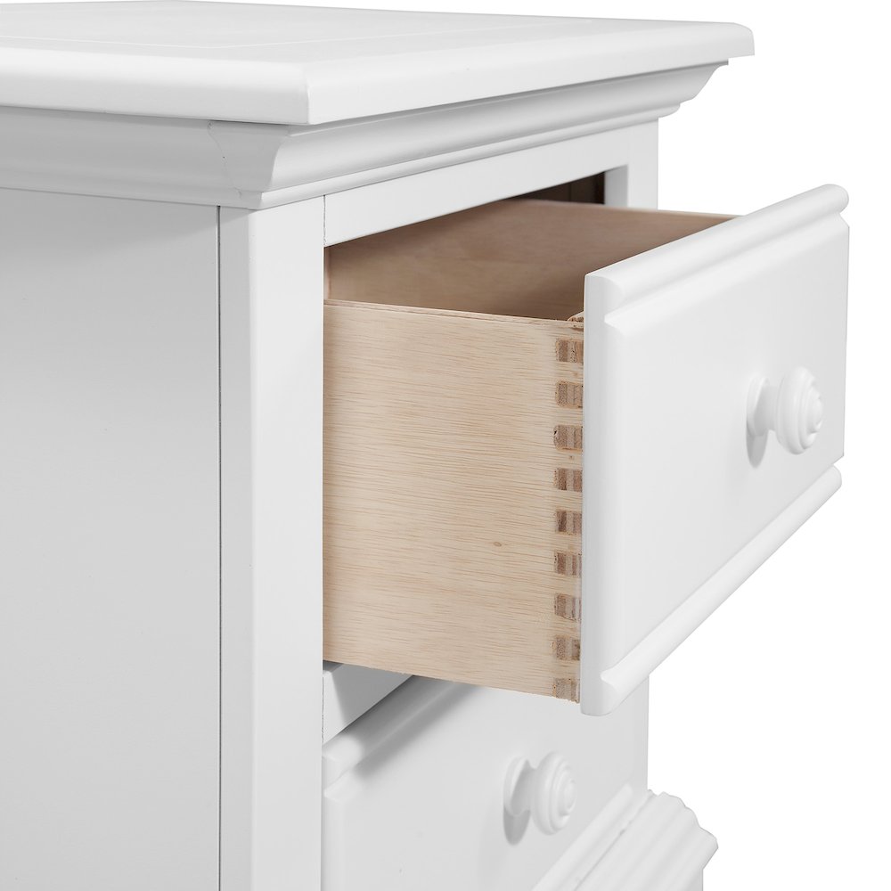 Cottage Traditions 2-Drawer Nightstand – White Cottage