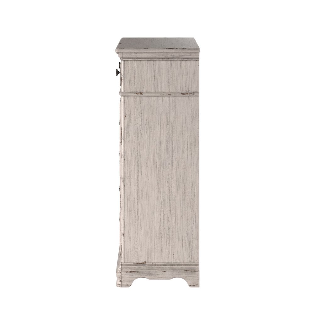 Providence 5-Drawer Chest – Antique White