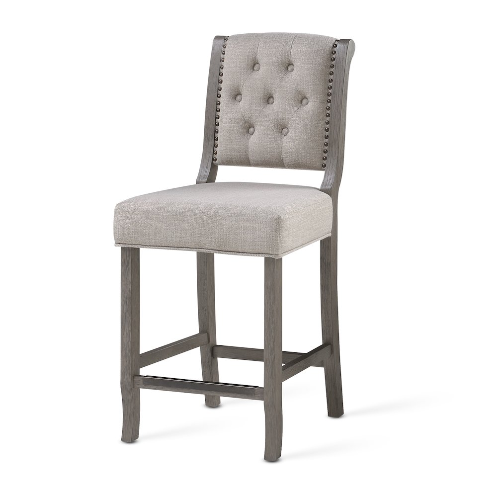 Luxe 26″ Stool – Gray