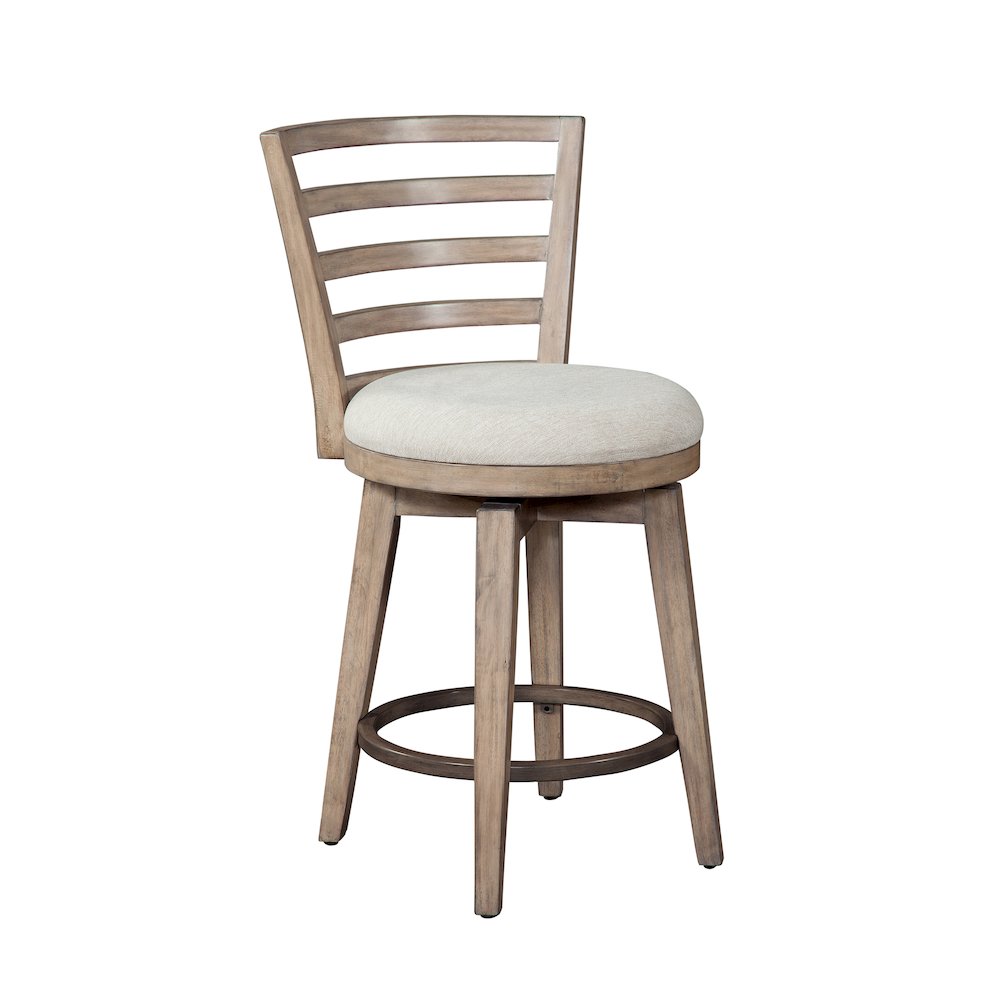 Meadowbrook Counter Height Swivel Stool – Brown