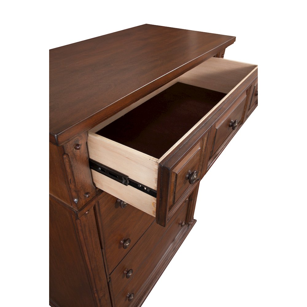 Sedona 5-Drawer Chest – Cinnamon Cherry