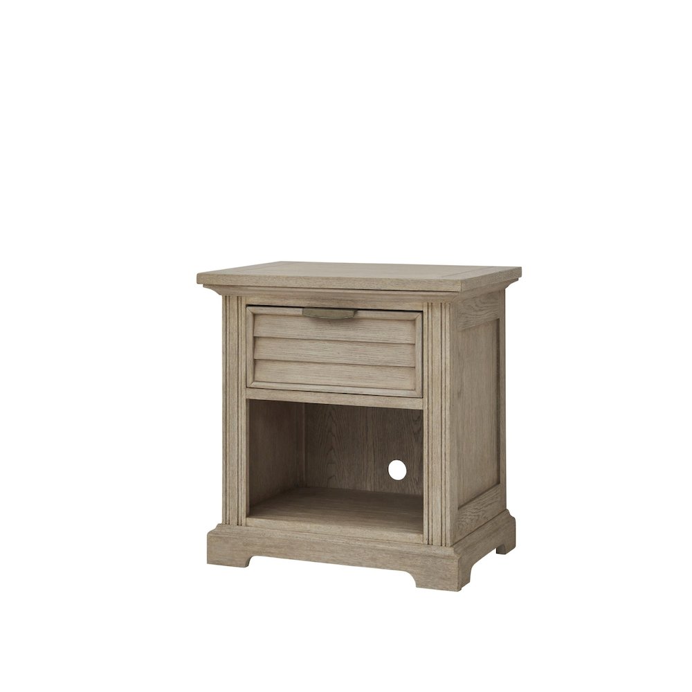 Heritage Coast 1-Drawer Night Stand With USB – Sea Oat