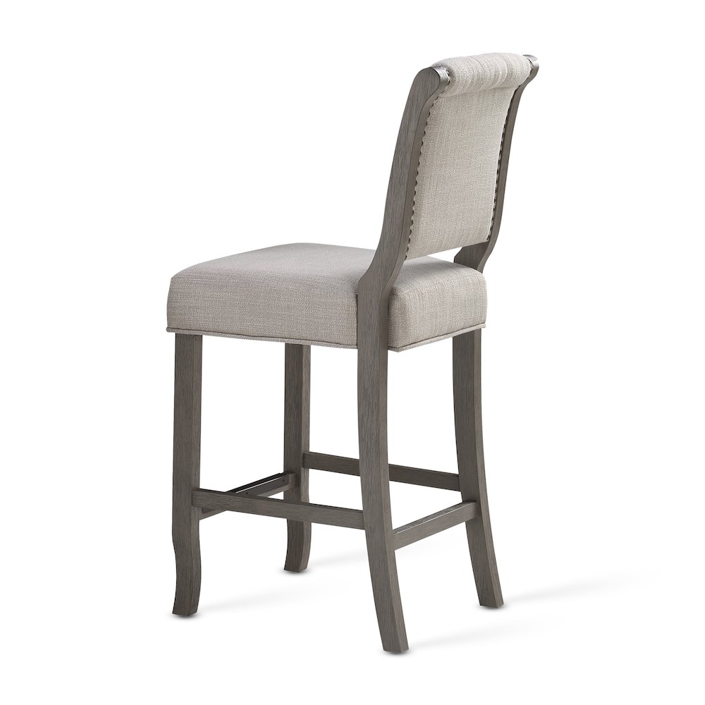 Luxe 26″ Stool – Gray