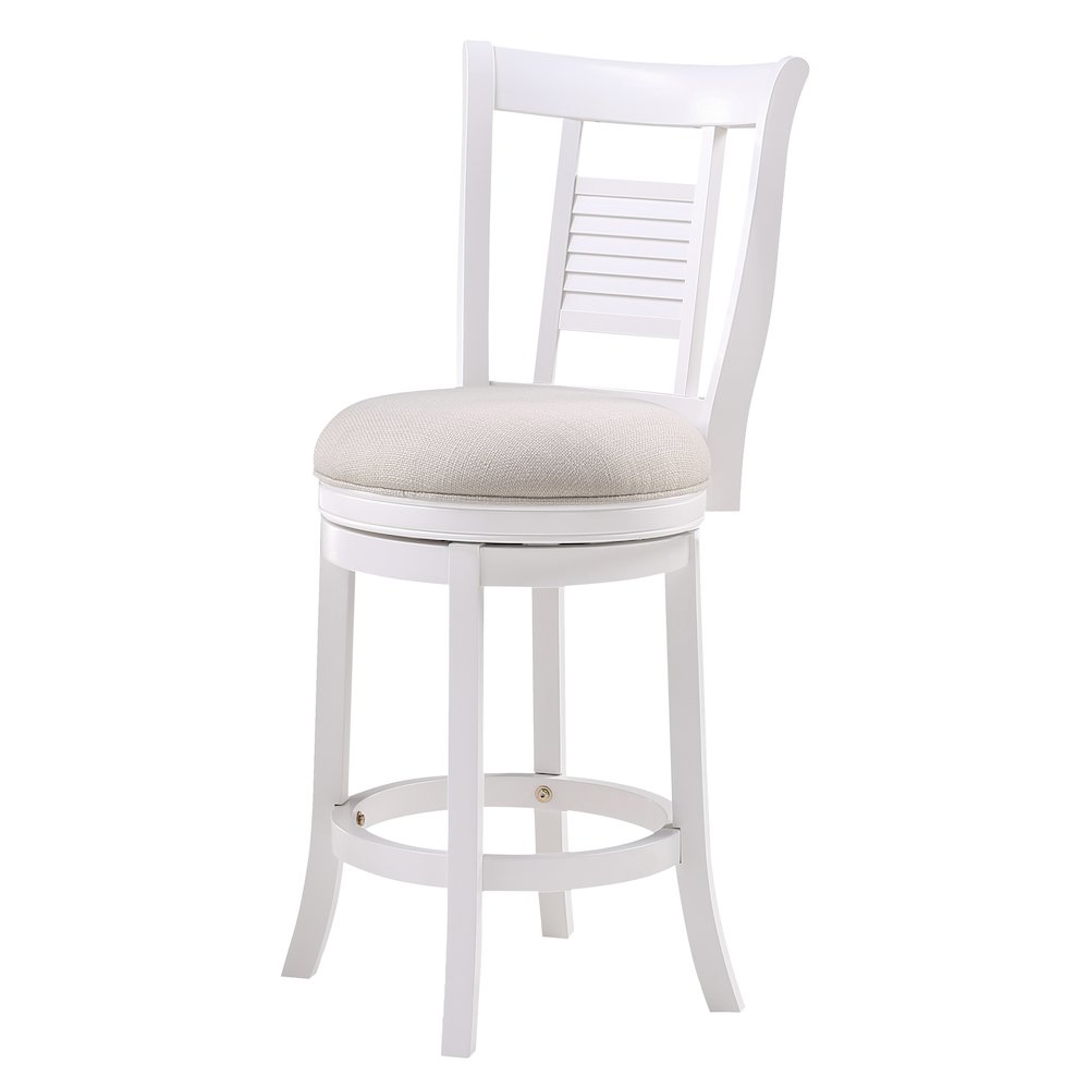 Palmer 26″ Swivel Stool – Antique White