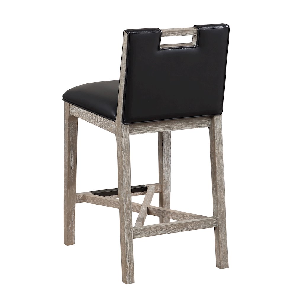 Jakarta 26″ Stool – Driftwood Grey