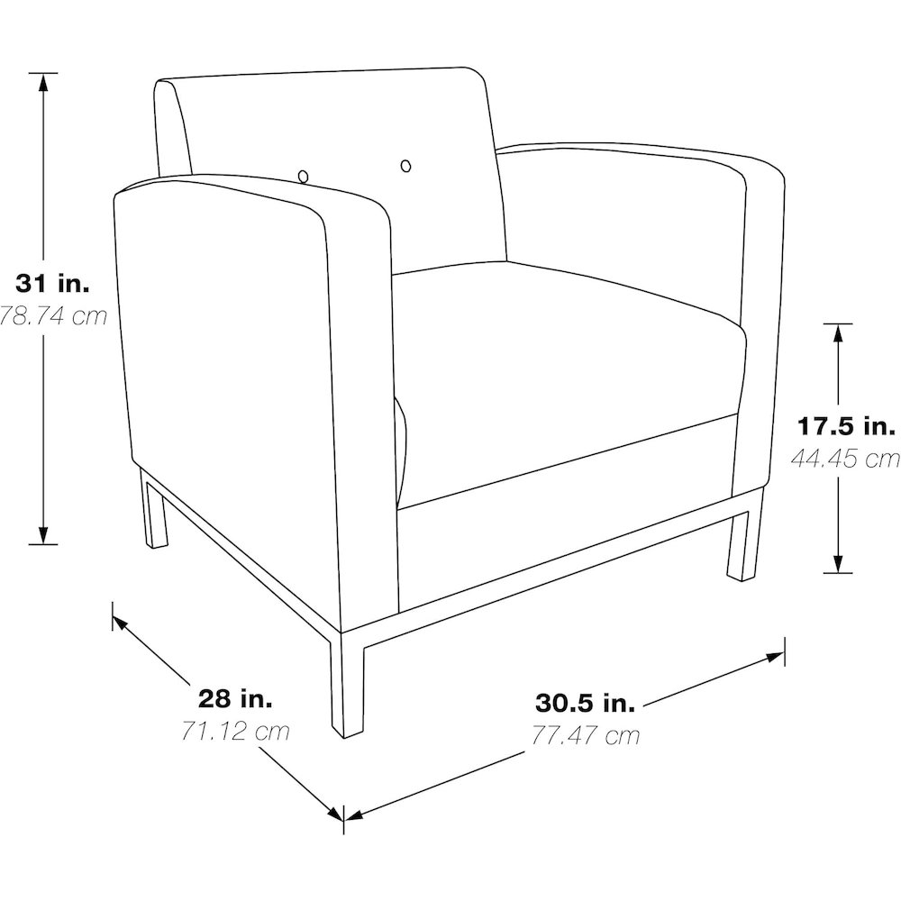Wall Street Arm Chair