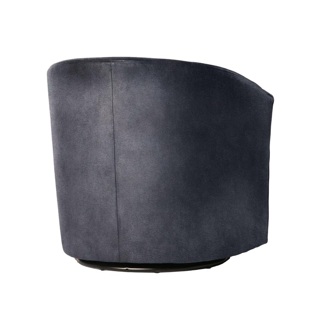 Elizabeth Charcoal Swivel Chair