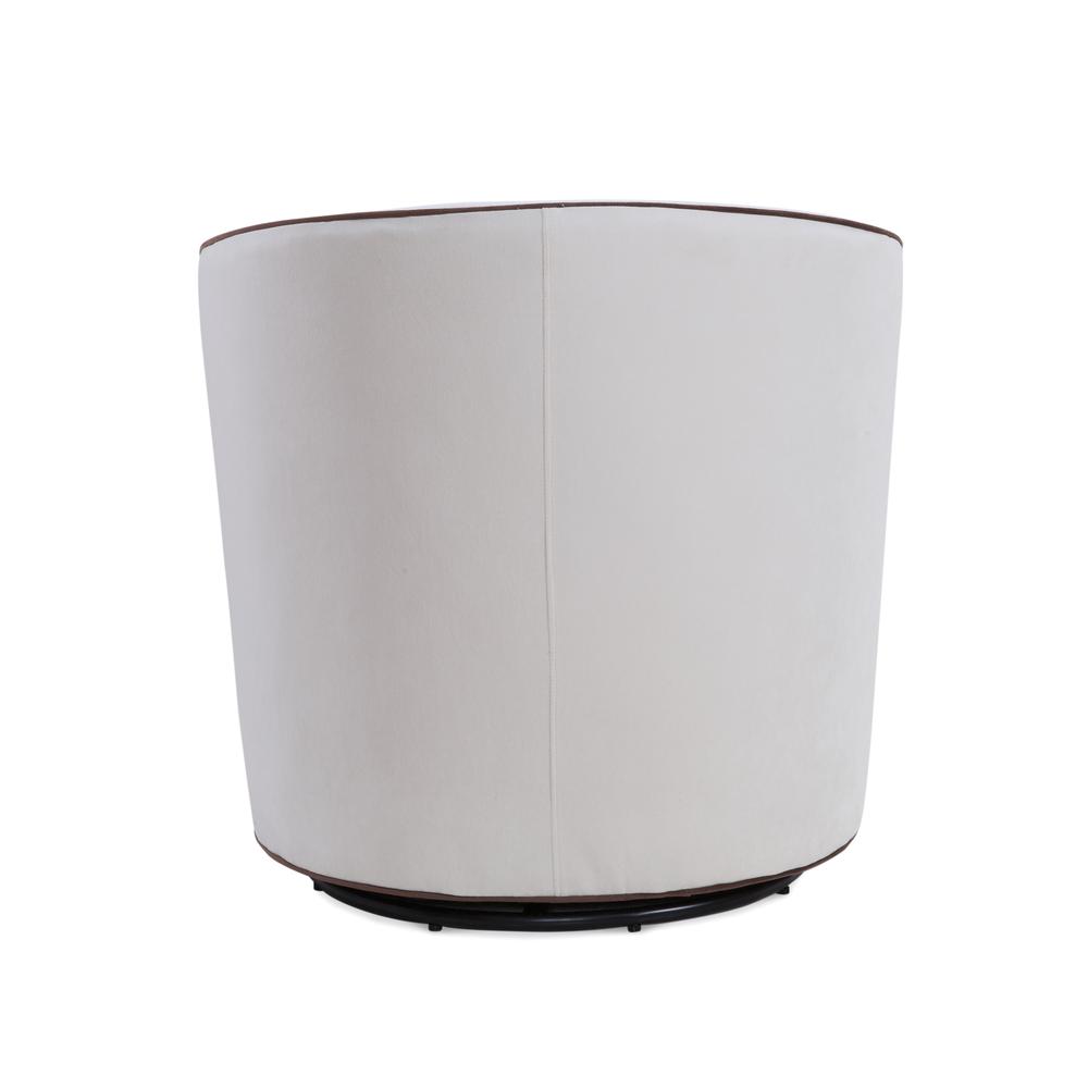 Keely Cream Swivel Chair