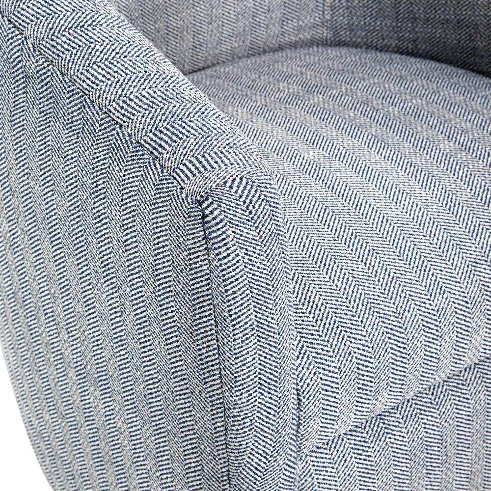 Lynton Swivel Chair – Indigo