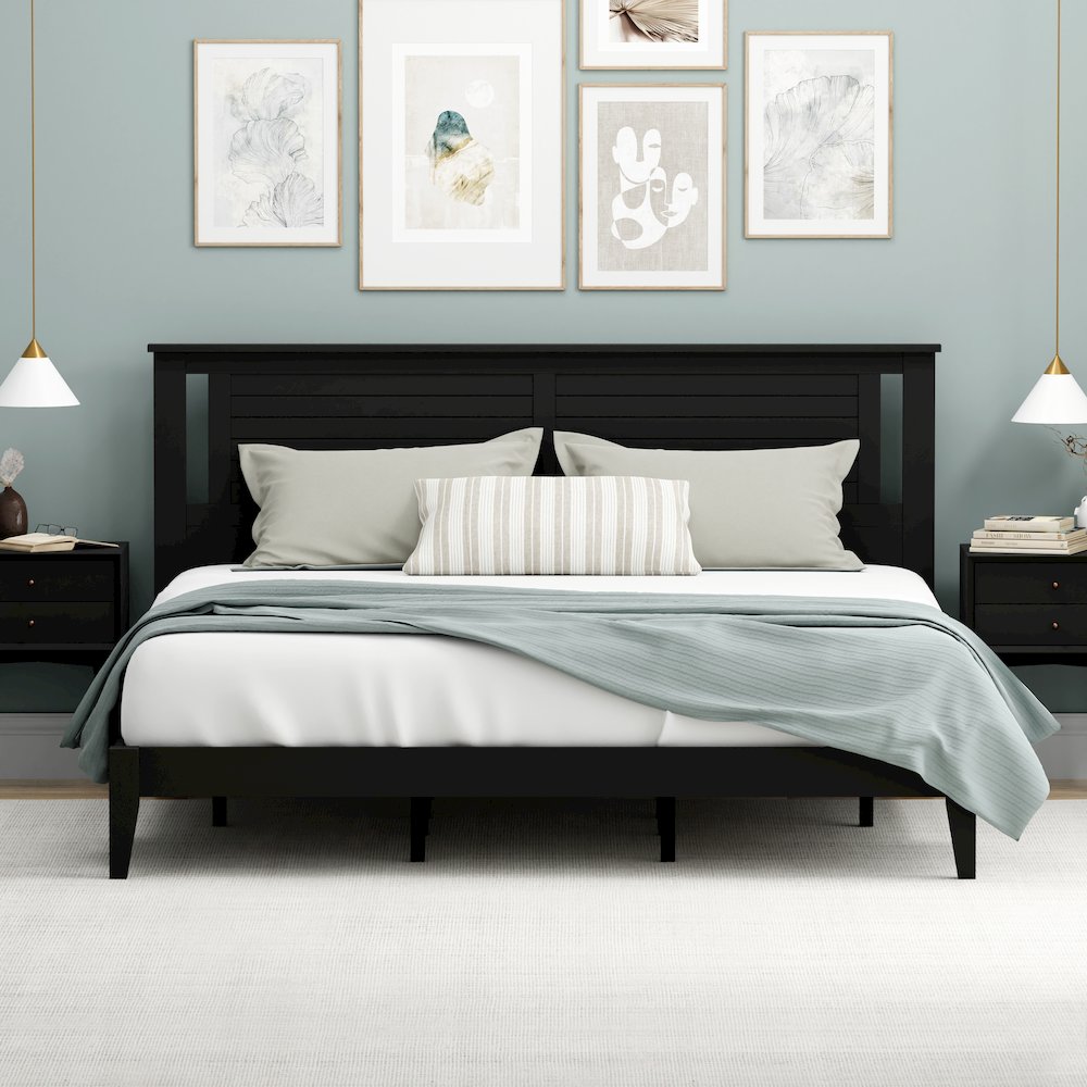 Cordova Solid Wood King Platform Bed