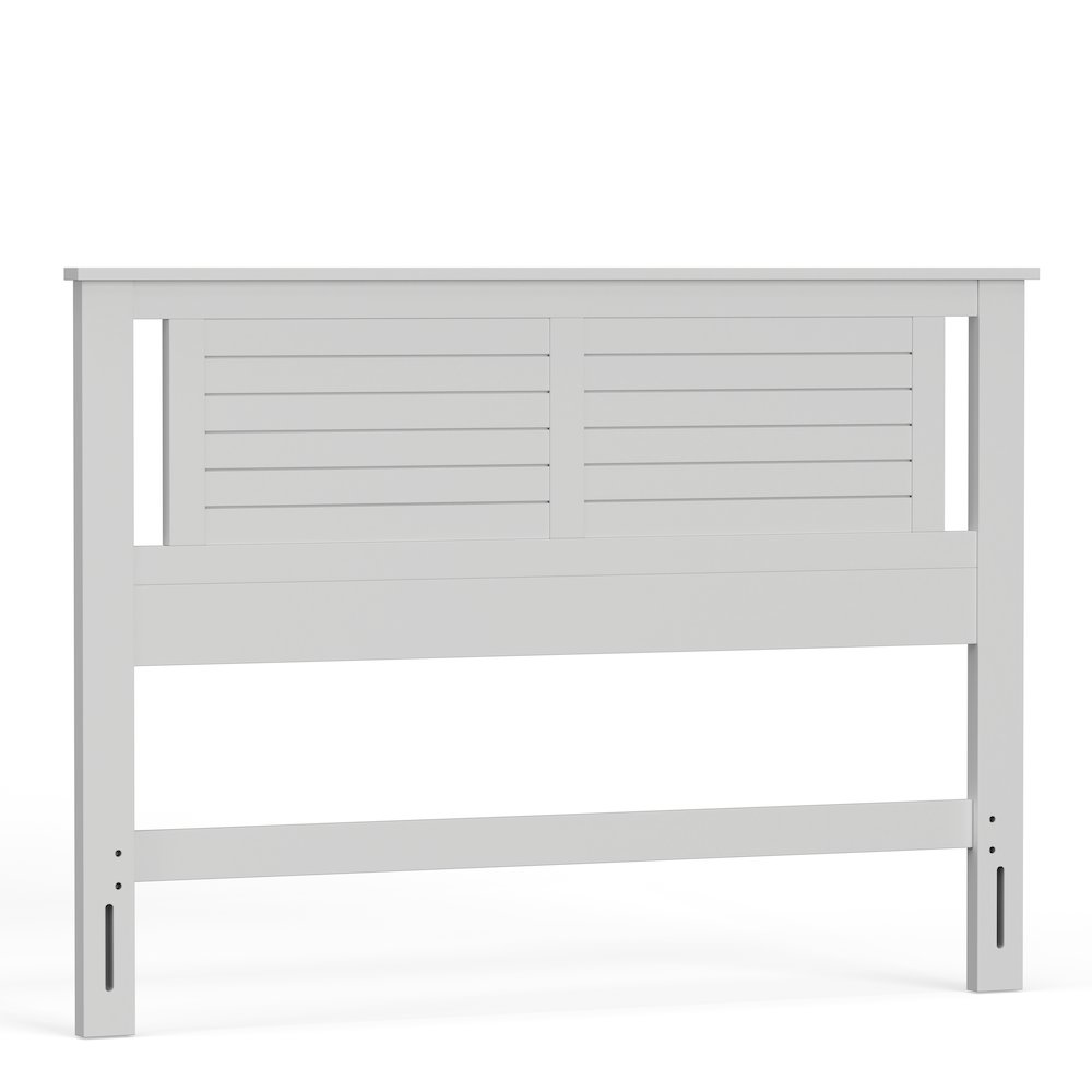 Amilly Solid Wood Queen Headboard with Horizontal Scoring
