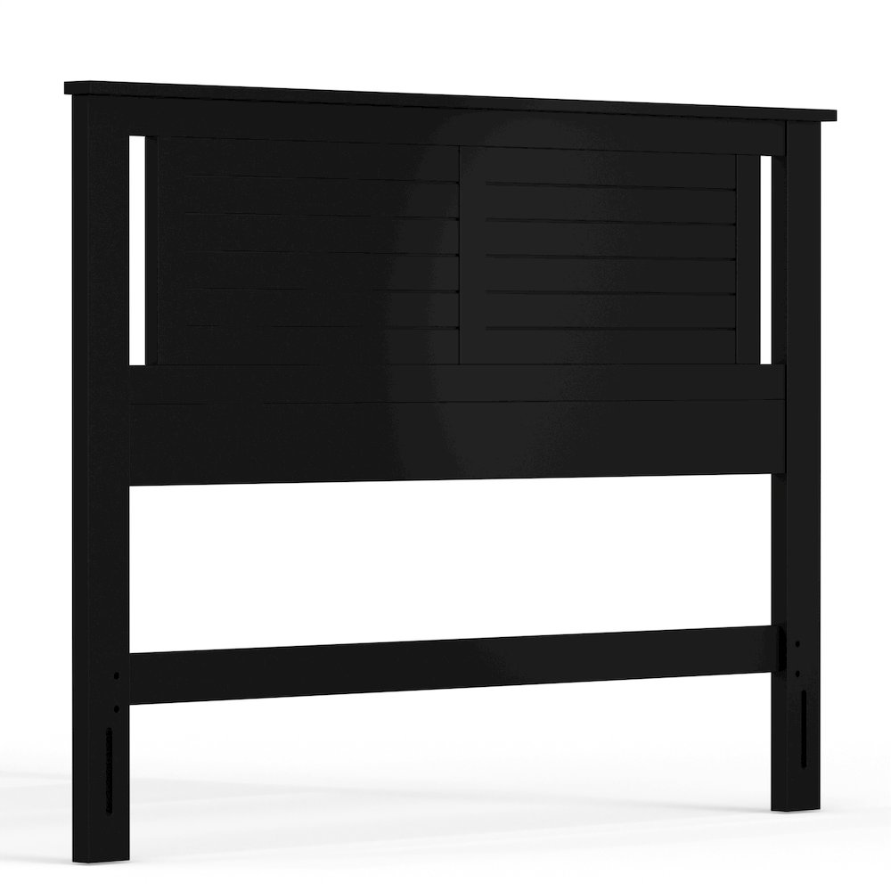 Amilly Solid Wood Queen Headboard with Horizontal Scoring