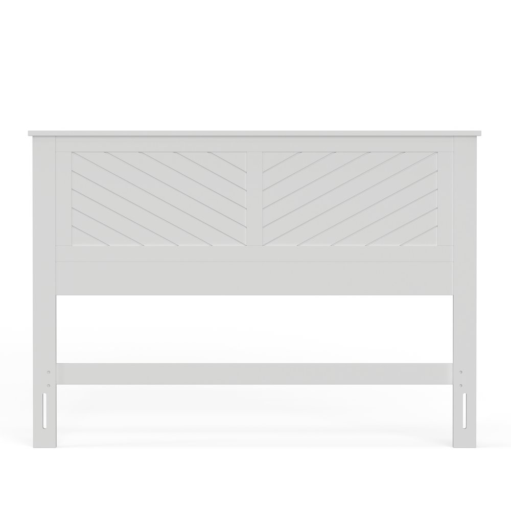 Corbie Solid Wood Queen Headboard with Chamfer
