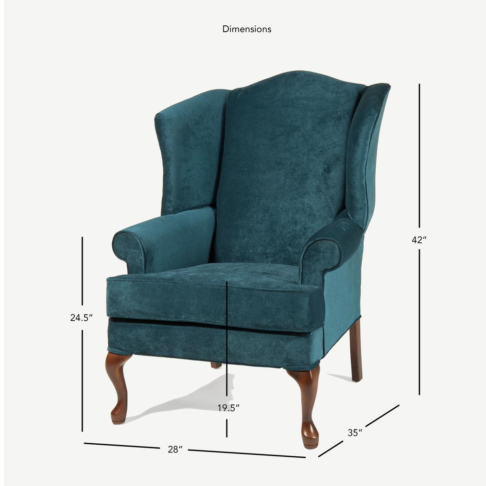 Elizabeth Ocean Wingback Chair