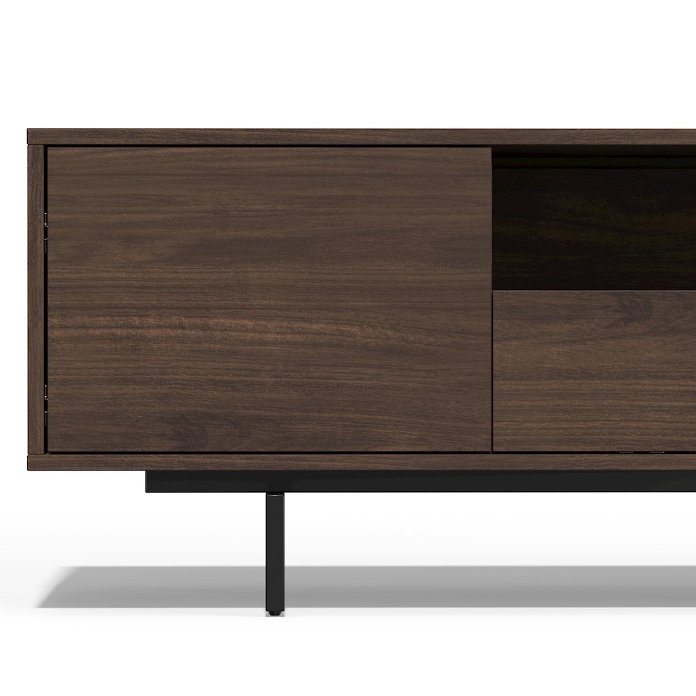 Avichi Walnut Laminate 3 Door TV Console