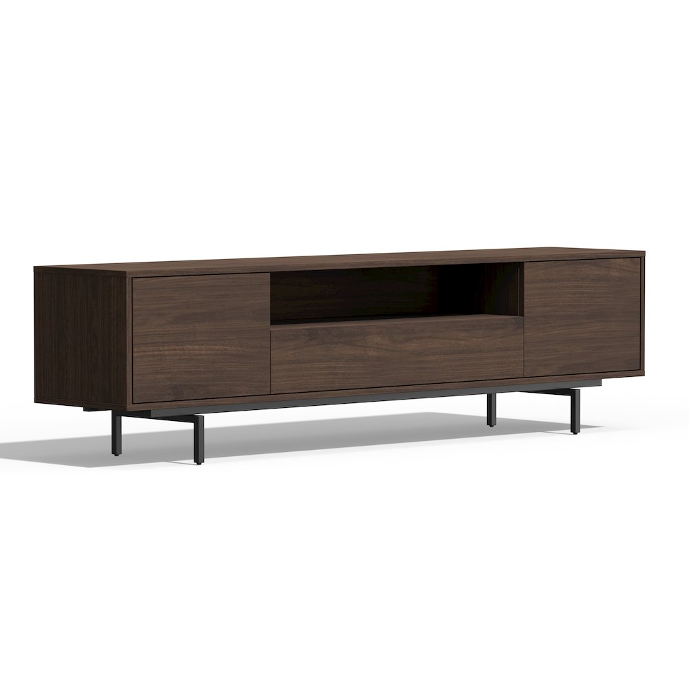 Avichi Walnut Laminate 3 Door TV Console