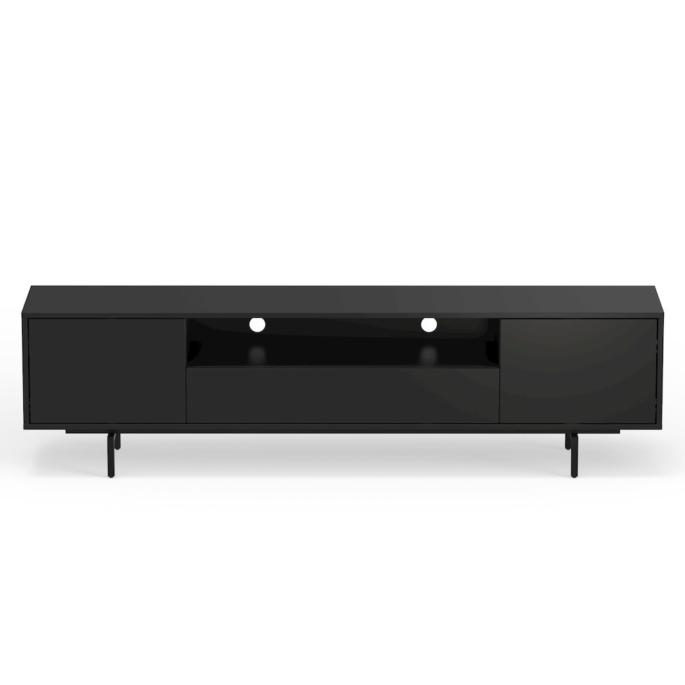 Avichi Black Laminate 3 Door TV Console