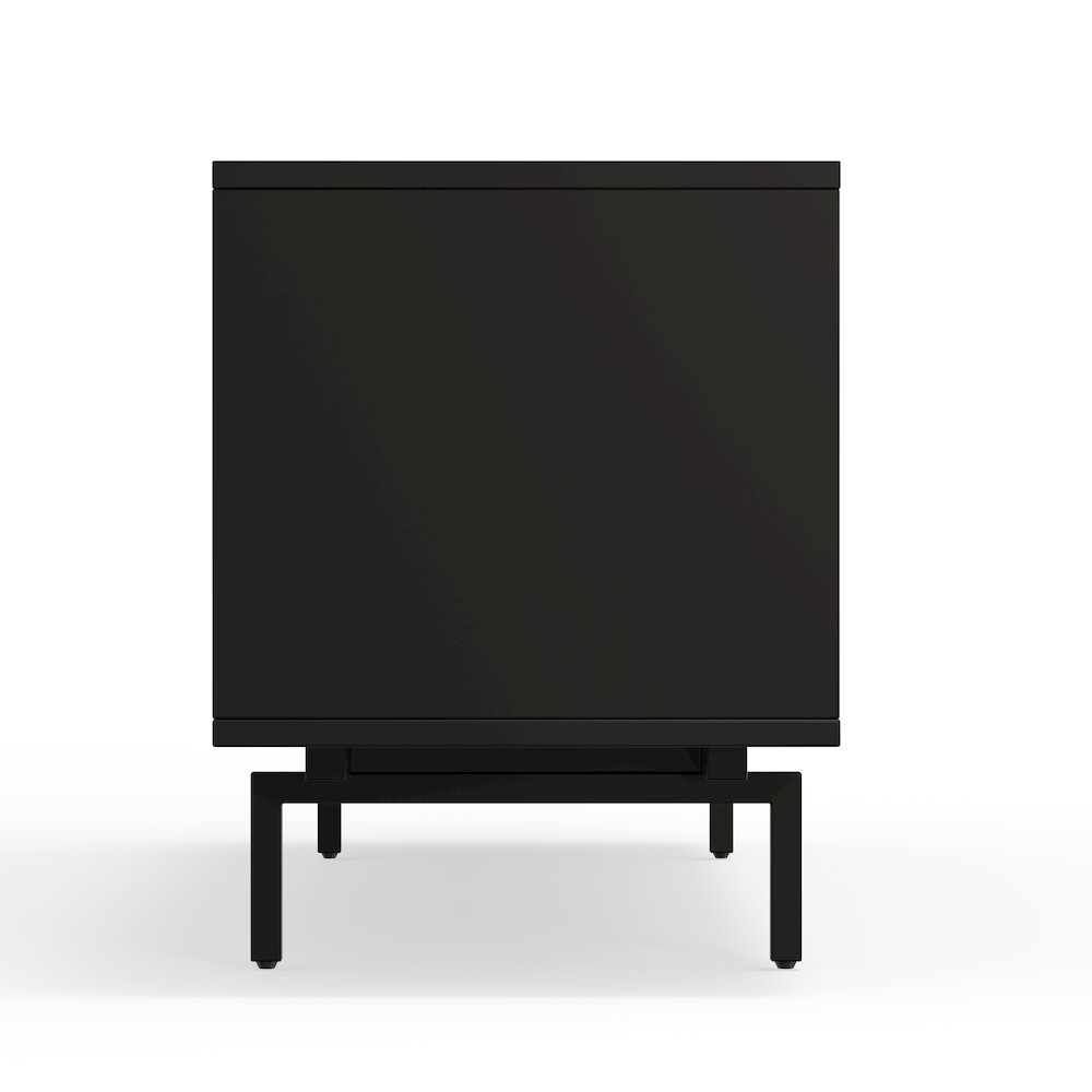 Avichi Black Laminate 3 Door TV Console