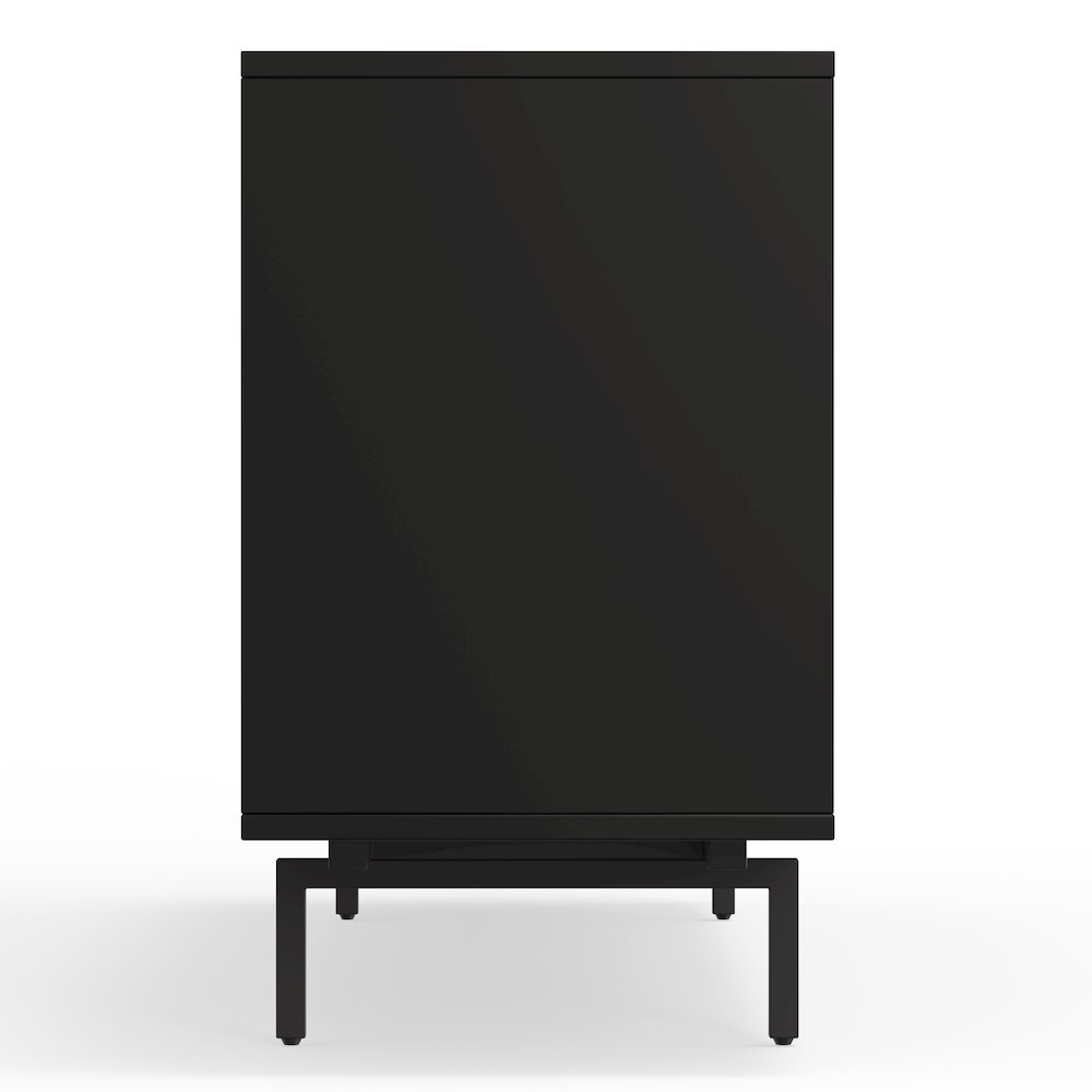 Avichi Black Laminate 3 Door TV Console