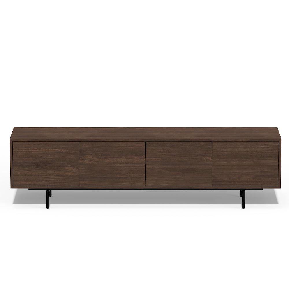 Graysen Walnut Laminate 4 Door TV Console