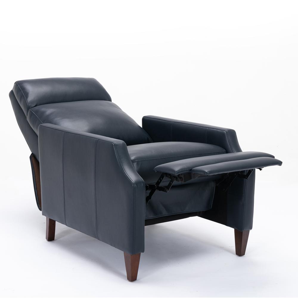 Balantyne Push Back Recliner – Midnight Blue
