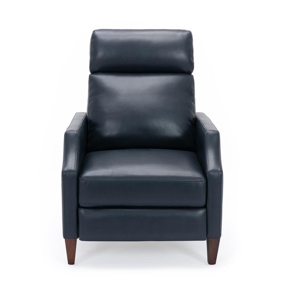 Balantyne Push Back Recliner – Midnight Blue
