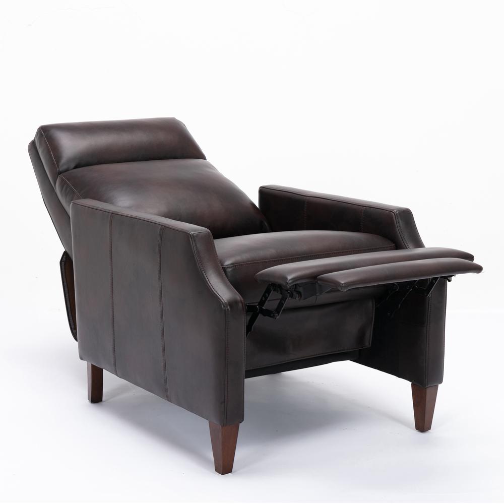 Balantyne Push Back Recliner – Burnished Brown