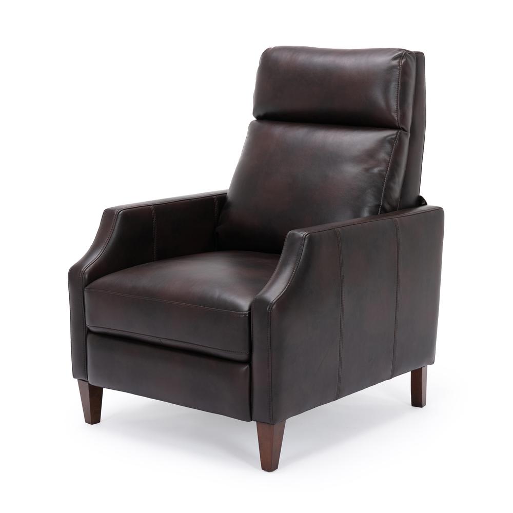 Balantyne Push Back Recliner – Burnished Brown