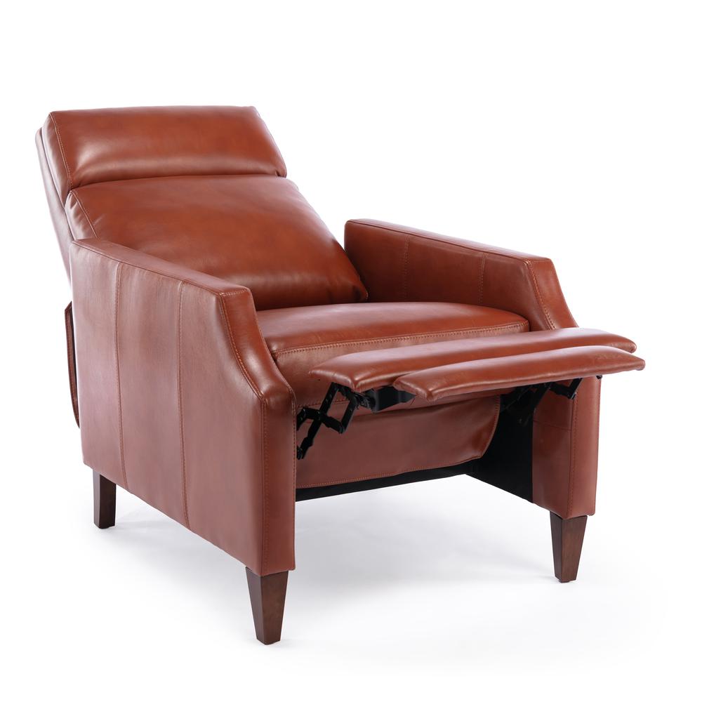 Balantyne Push Back Recliner – Caramel