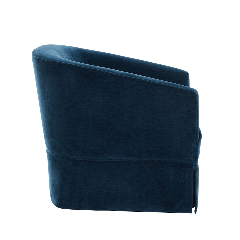 Elm Baltic Skirted Swivel Chair