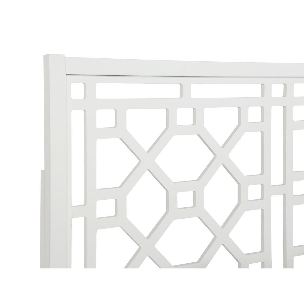 Thomas Chippendale White Headboard – Queen/Full