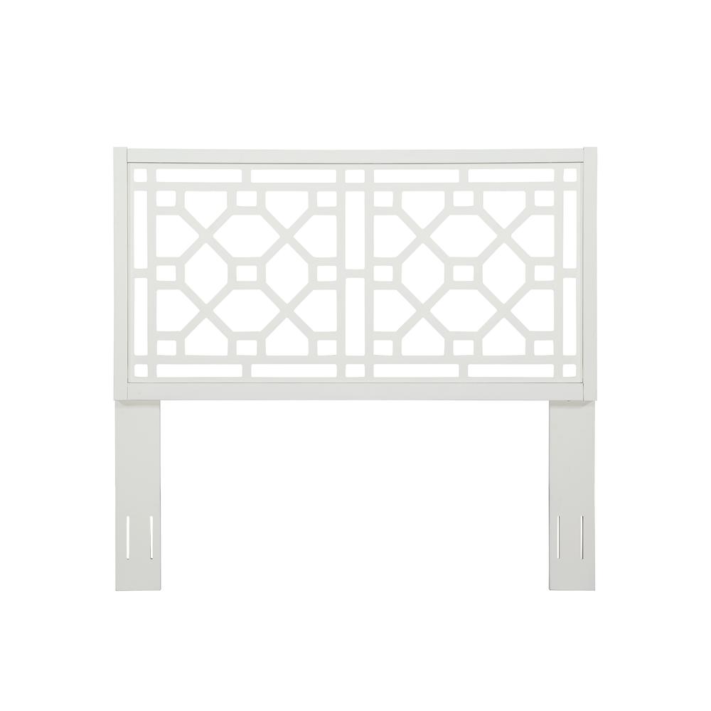 Thomas Chippendale White Headboard – Queen/Full